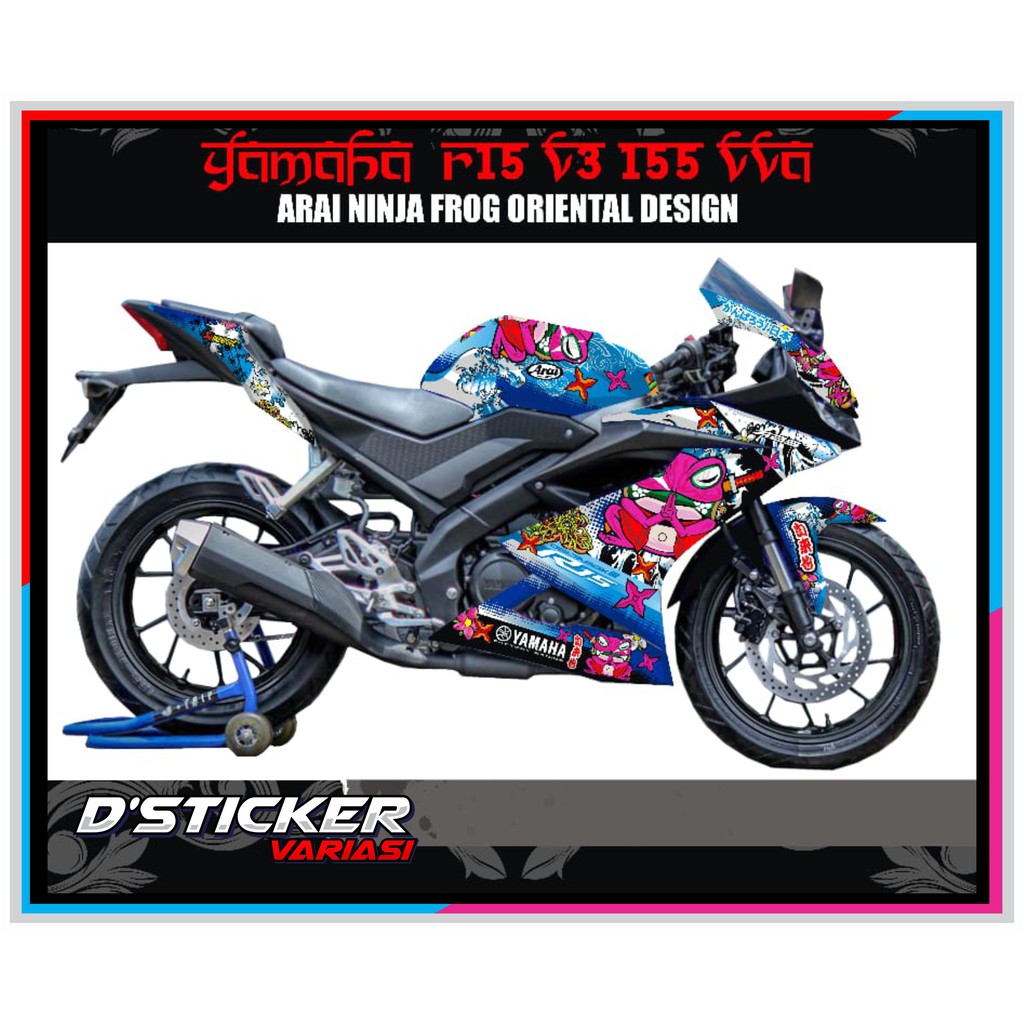R15 v3 decal Motorcycle r15 v3 Sticker r15 v3 Motorcycle r15 v3