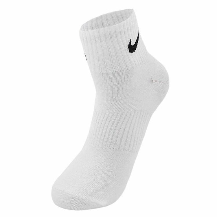 white nike socks long