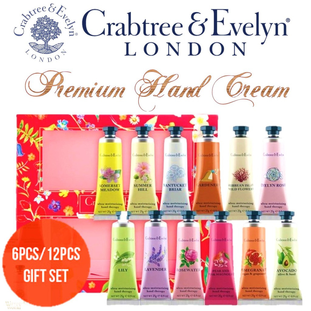 Crabtree And Evelyn Hand Cream T Set Great For Ts Shopee Singapore