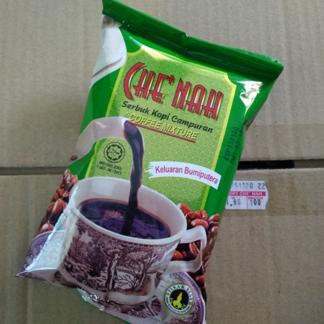 Che Nah Coffee 100g Green 10 Packages Shopee Singapore