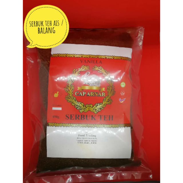 Original Red Tea Ais Balang Vanilla Cap Arnab Tea 400g 900g Shopee Singapore