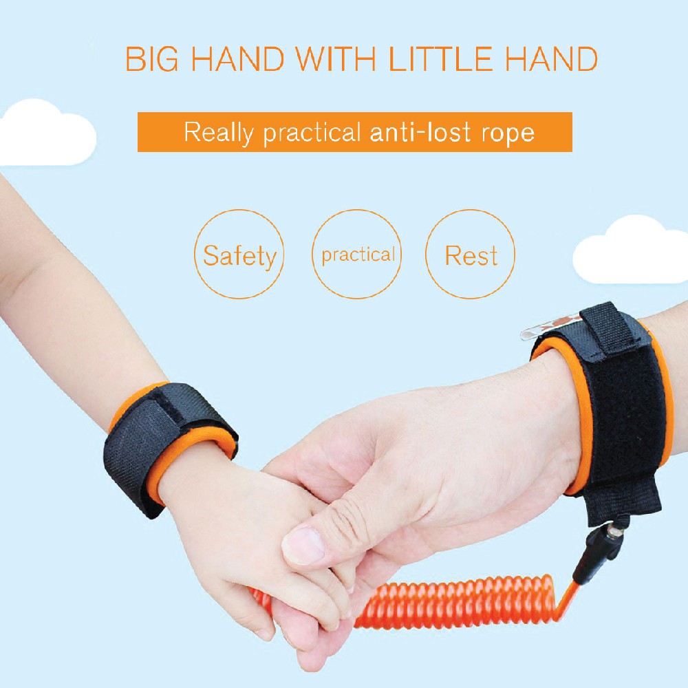 Harness Anti Lost Keep Child Close Safety Strap Wrist Belt Stretchable Tali Ge Shopee Singapore
