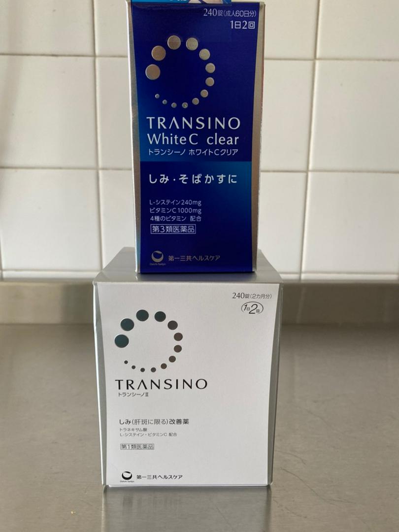 TRANSINO White C Clear 240 Tablets 60 days Skin Whitening Supplement  Daiichi sankyo | Shopee Singapore