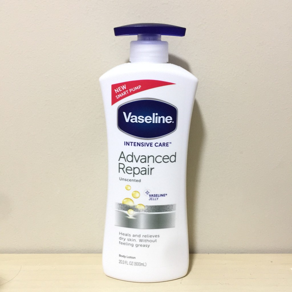 vaseline advanced repair healing moisture lotion