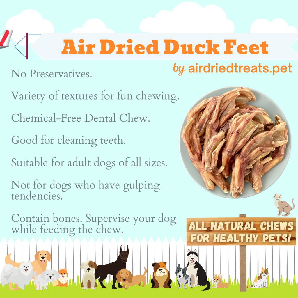 Are Dehydrated Duck Feet Safe For Dogs