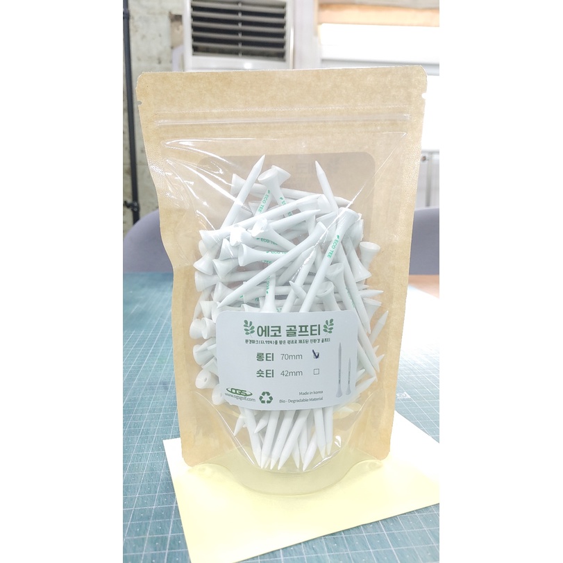 Biodegradable Plastic Golf Tee (100ea=1pack) Shopee Singapore