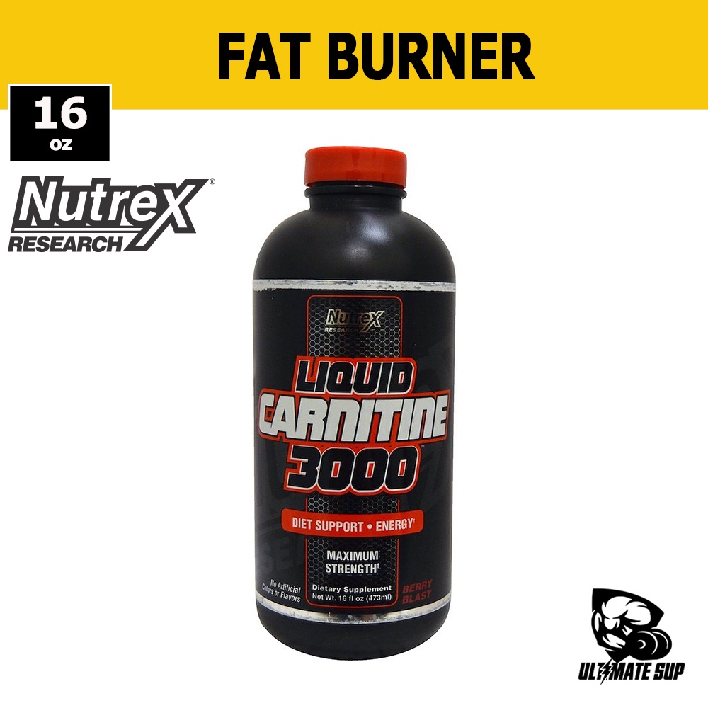 Nutrex Research Liquid Carnitine 3000, Fat Burner, Rapid Absorption