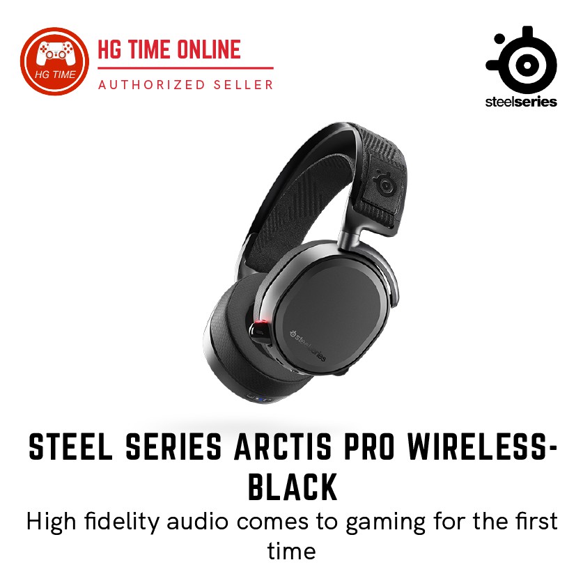 steelseries arctis pro wireless black