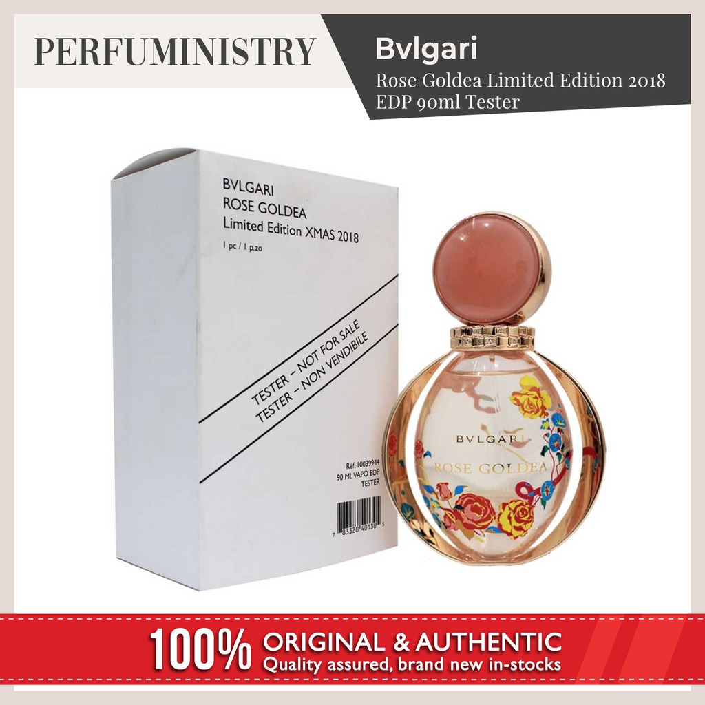 bvlgari rose goldea tester