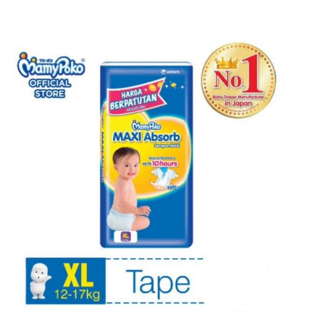 Mamypoko Maxi Absorb S M L Xl Trial Set Per Pc Shopee Singapore