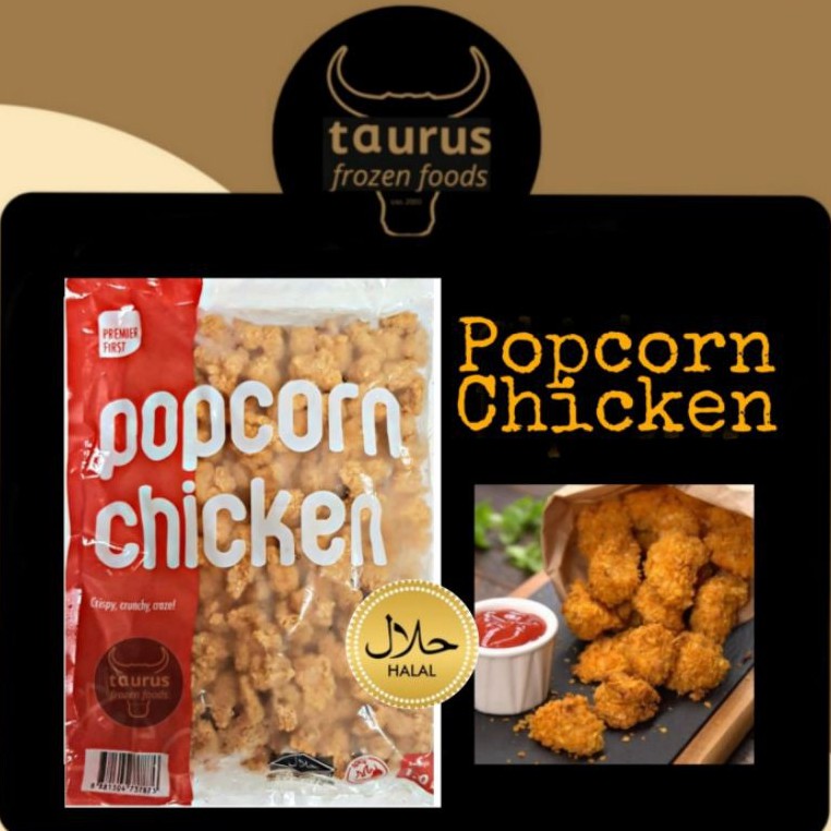[Taurus] Popcorn Chicken (Spicy) 1kg Halal Shopee Singapore