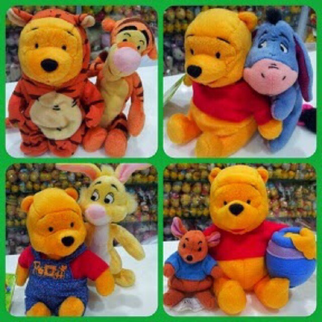 winnie the pooh limited edition plush set