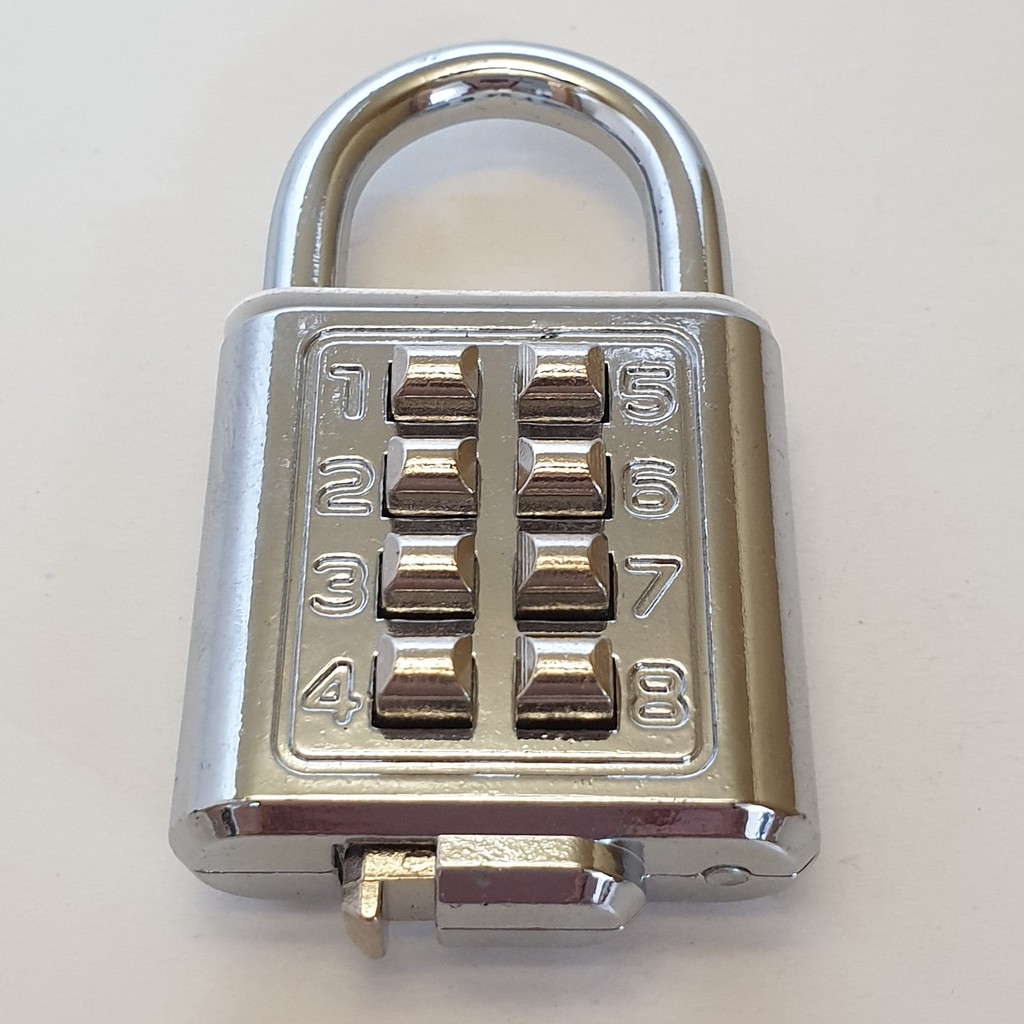 8 digits 10 digits Push Button Padlock Lock 35mm 40mm Shopee Singapore