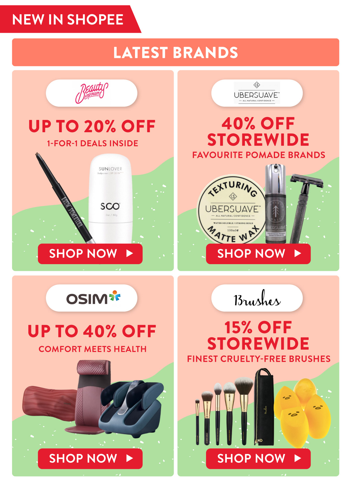 Beautyholics Aug 2020 Exclusive Health & Beauty Vouchers Shopee