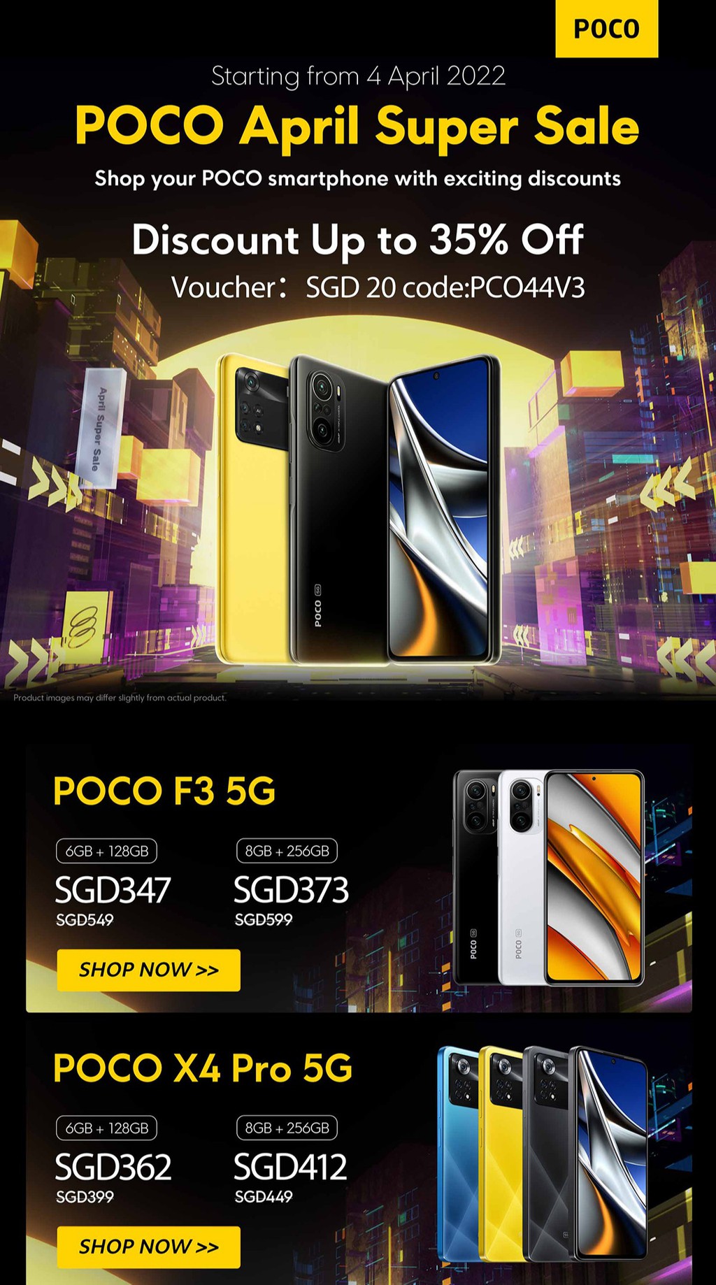 POCO Official Store Global, Online Shop Apr 2022 | Shopee Singapore