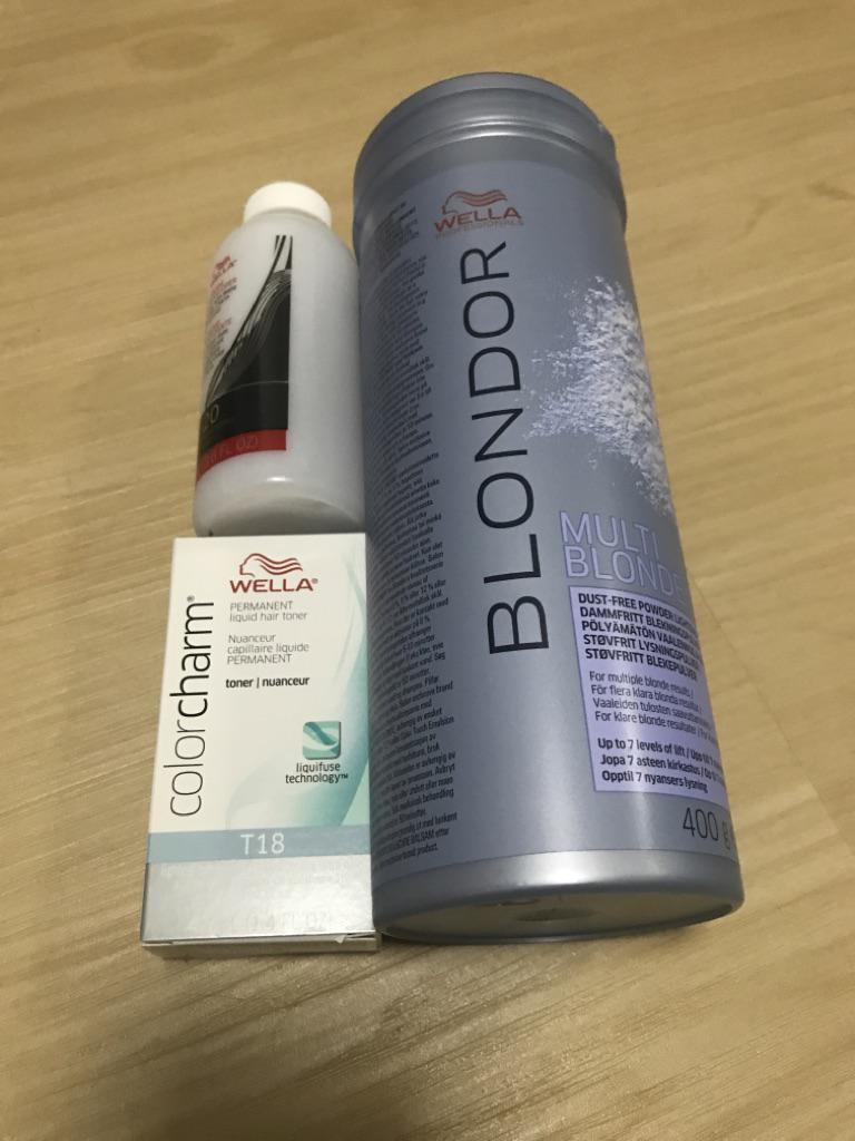 Wella Color Charm Toners T18 Lightest Ash Blonde Shopee Singapore