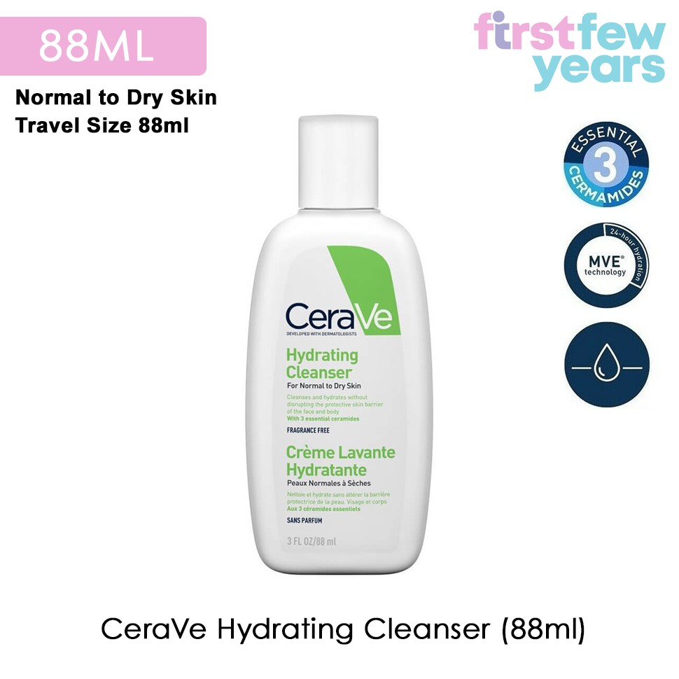 cerave hydrating cleanser 88ml