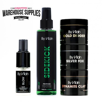 By Vilain Gold Digger Silver Fox Dynamite Clay Pre Styler