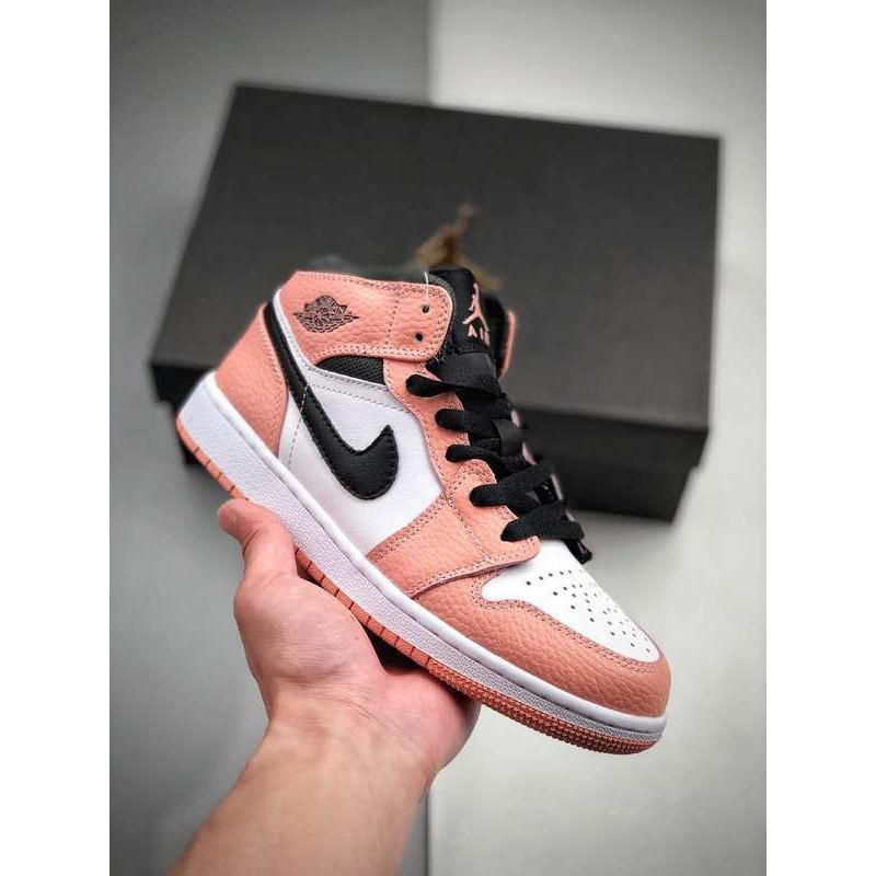 jordan 1 mid pink quartz release date