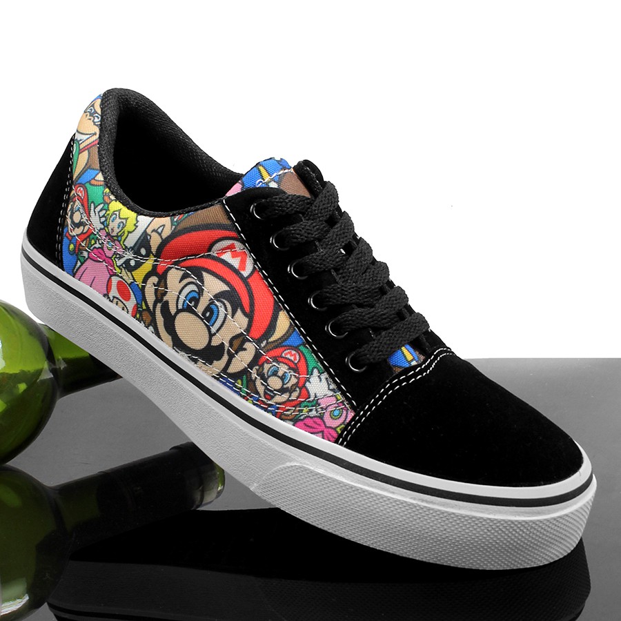 vans mario sneakers