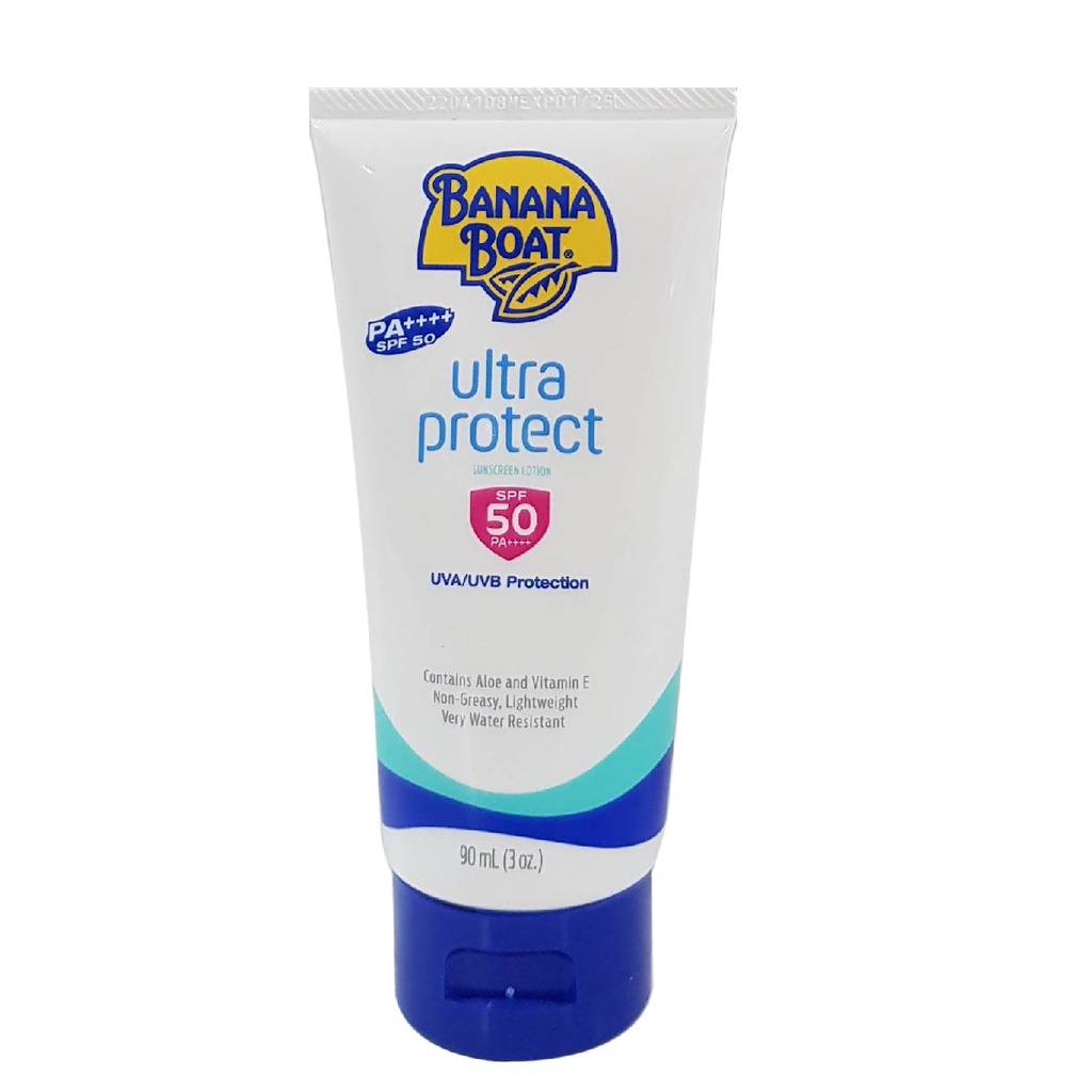 BANANA BOAT ULTRA PROTECT SUNSCREEN LOTION SPF 50 PA+++ 90ML Shopee