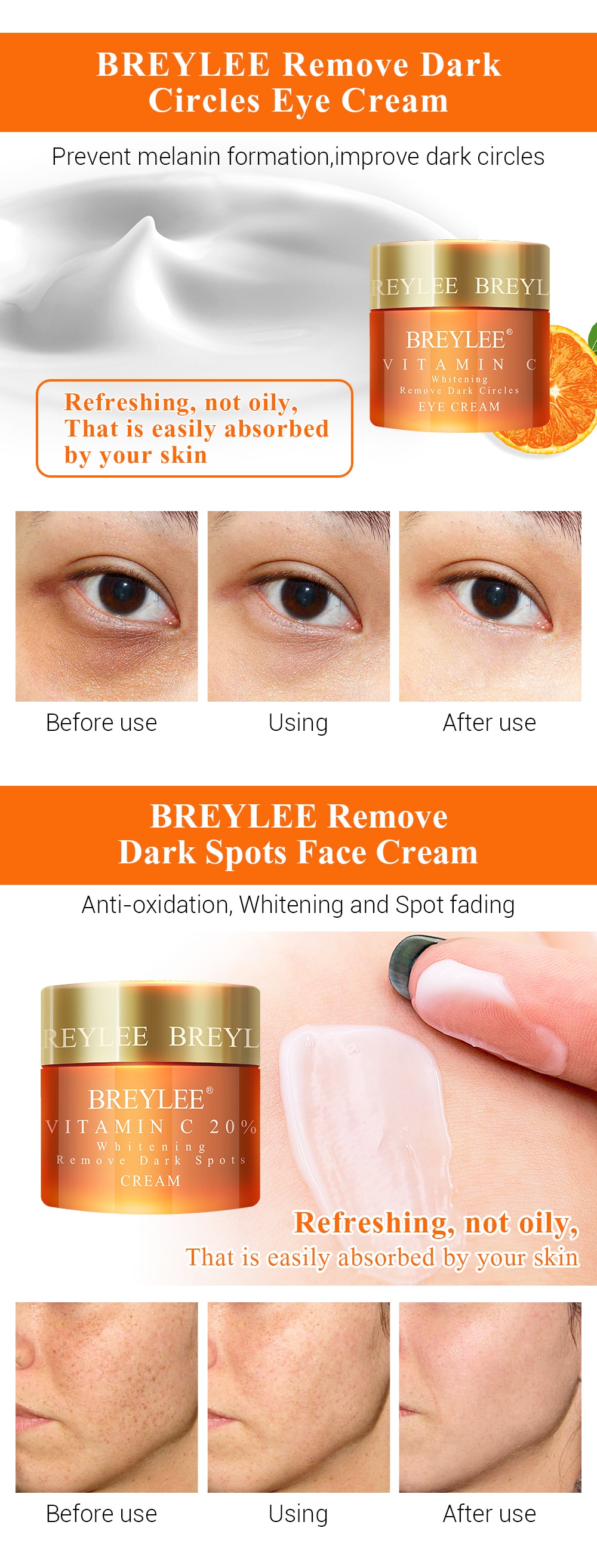 vitamin c dark circles before after