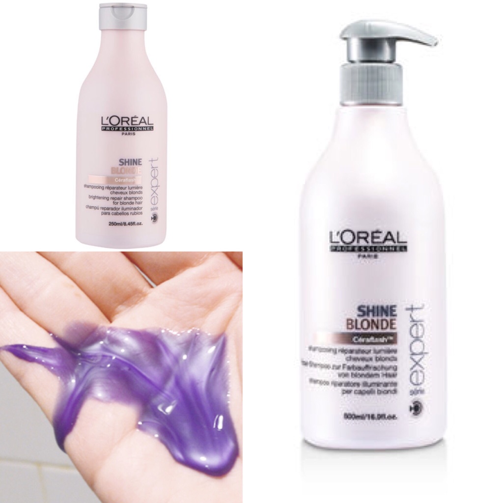Loreal Serie Expert Shine Blonde Shampoo Shopee Singapore