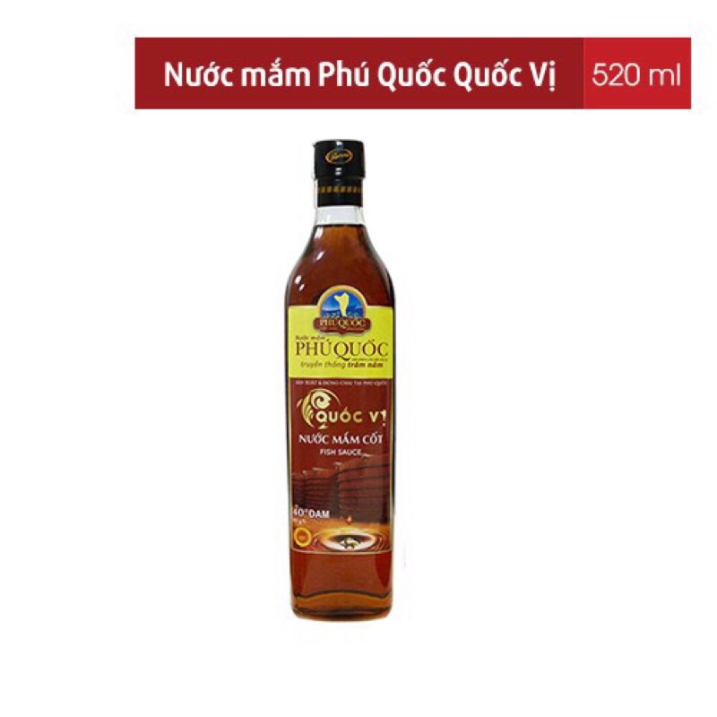 Phu Quoc Fish Sauce Flavor 520ml Shopee Singapore