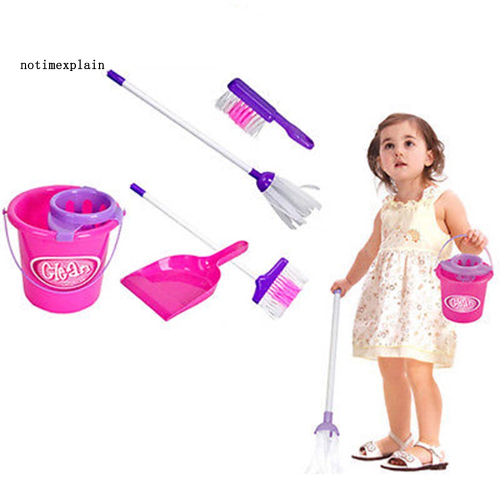 play mop and broom set
