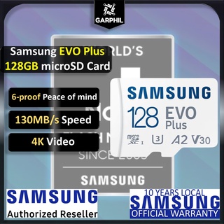 Samsung EVO Plus with SD Adapter 128GB | 10 years Official Samsung Warranty