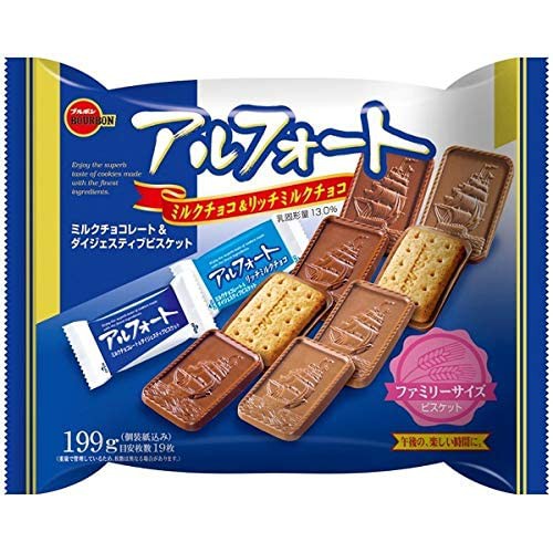 【Made in Japan】Bourbon Alfort Japan Food Sweets Biscuits Chocolate