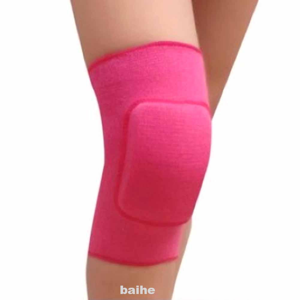 Lion Palace Best Soft Knee Pads for Dancers—Biking Football Soccer Tennis Skating Workout Climbing Exercise Work Yoga Pole Dance Volleyball Knee Pads for Women Girls Boys Child Pink, M 
