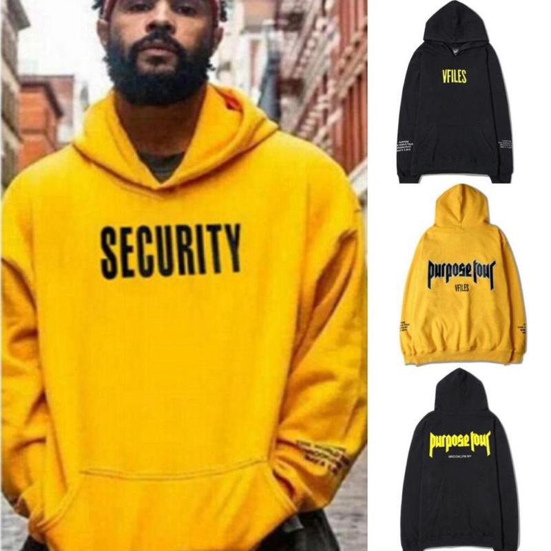 yellow hoodie sweater