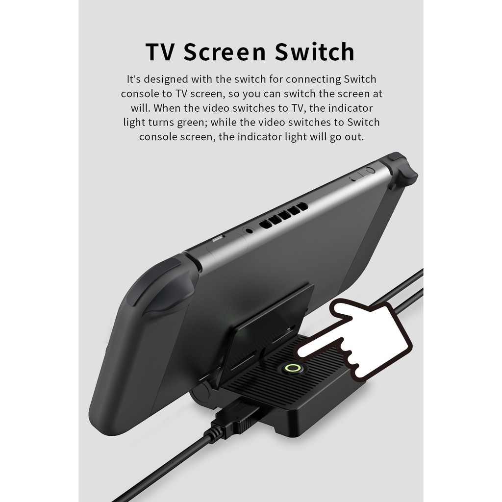 connecting a switch to a tv