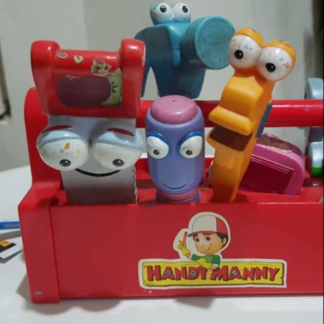 Disney Handy Manny Tools Tool Box Shopee Singapore