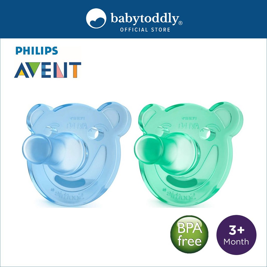 philips avent soothie pacifier 3m 