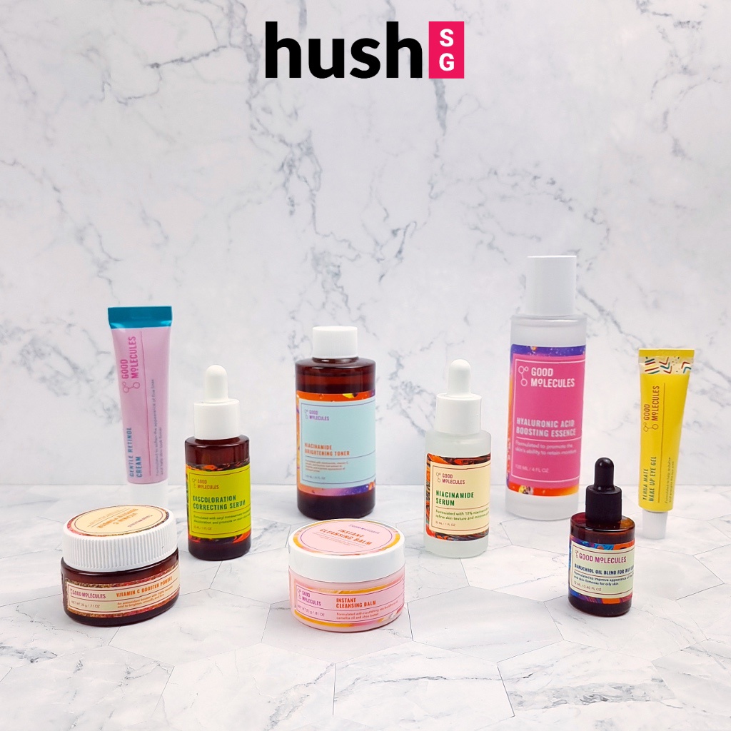 Good Molecules Collection Bakuchiol, Glycolic, Hyaluronic