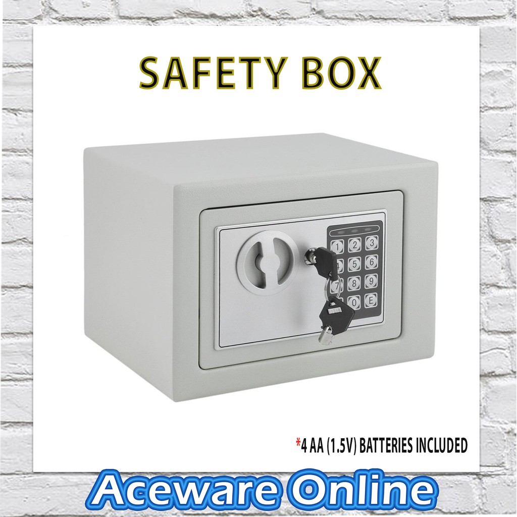 Digital Safety Box Safe Box Lock Storage Box AntiTheft Security Box