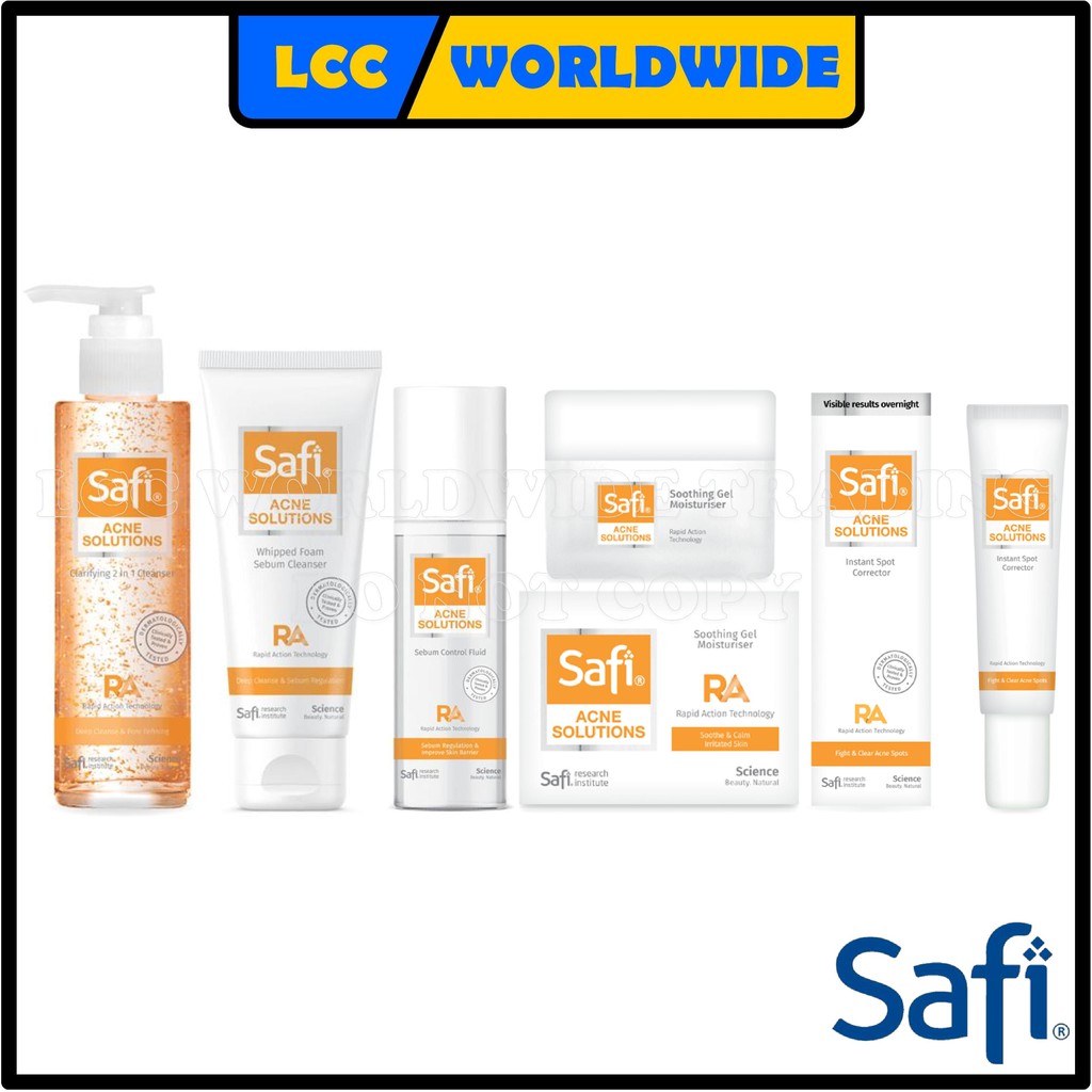 Shop Malaysia Safi Acne Solutions Skincare Shopee Singapore