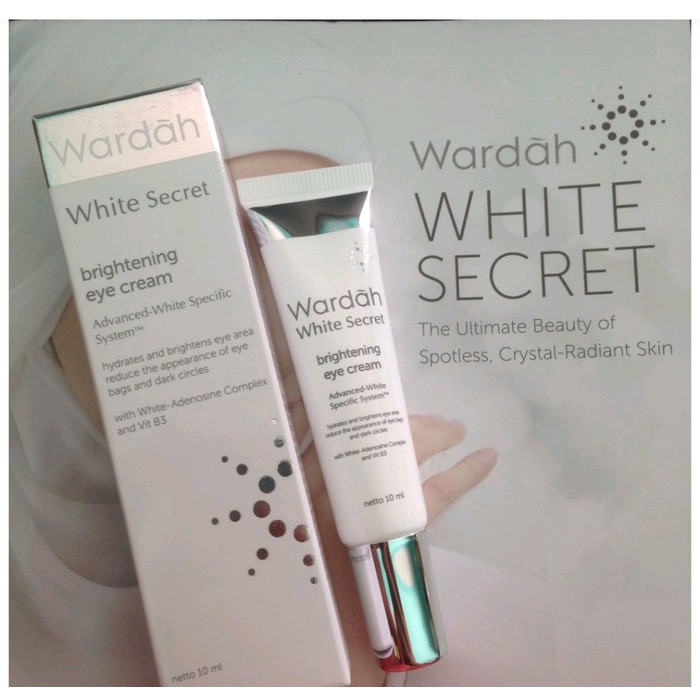 Original Wardah Brightening Eye Cream 10ml White Secret Eye Cream Shopee Singapore