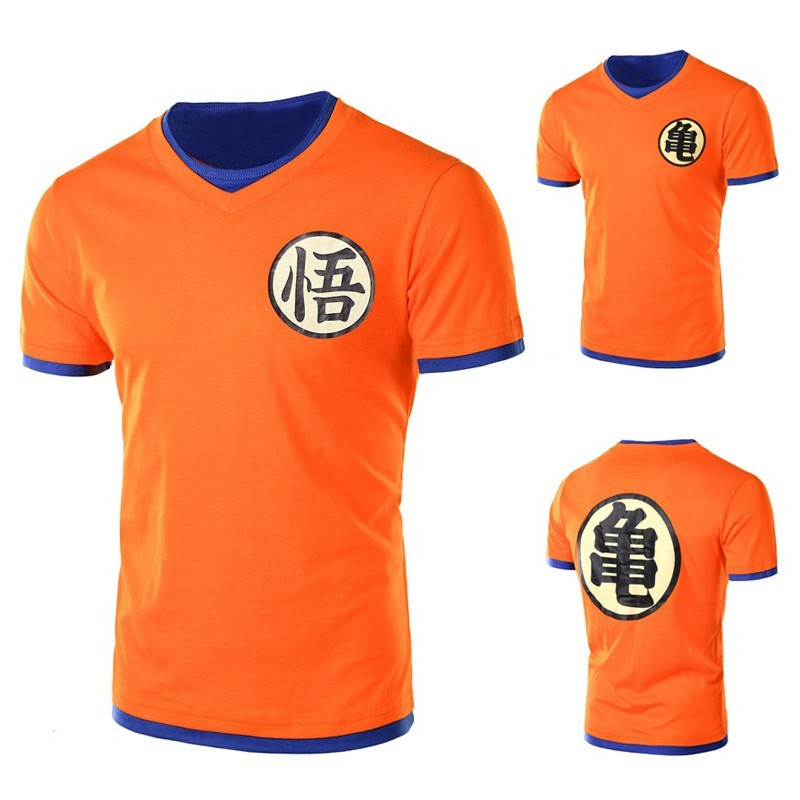 Men S Dragon Ball Z Anime Stylish Short Sleeve T Shirt Shopee Singapore - camisa dragon ball roblox