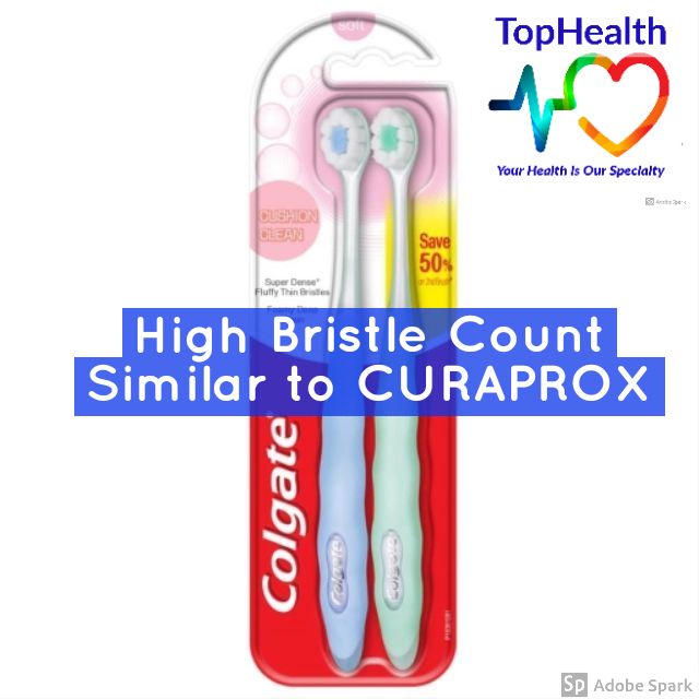 high bristle count toothbrush