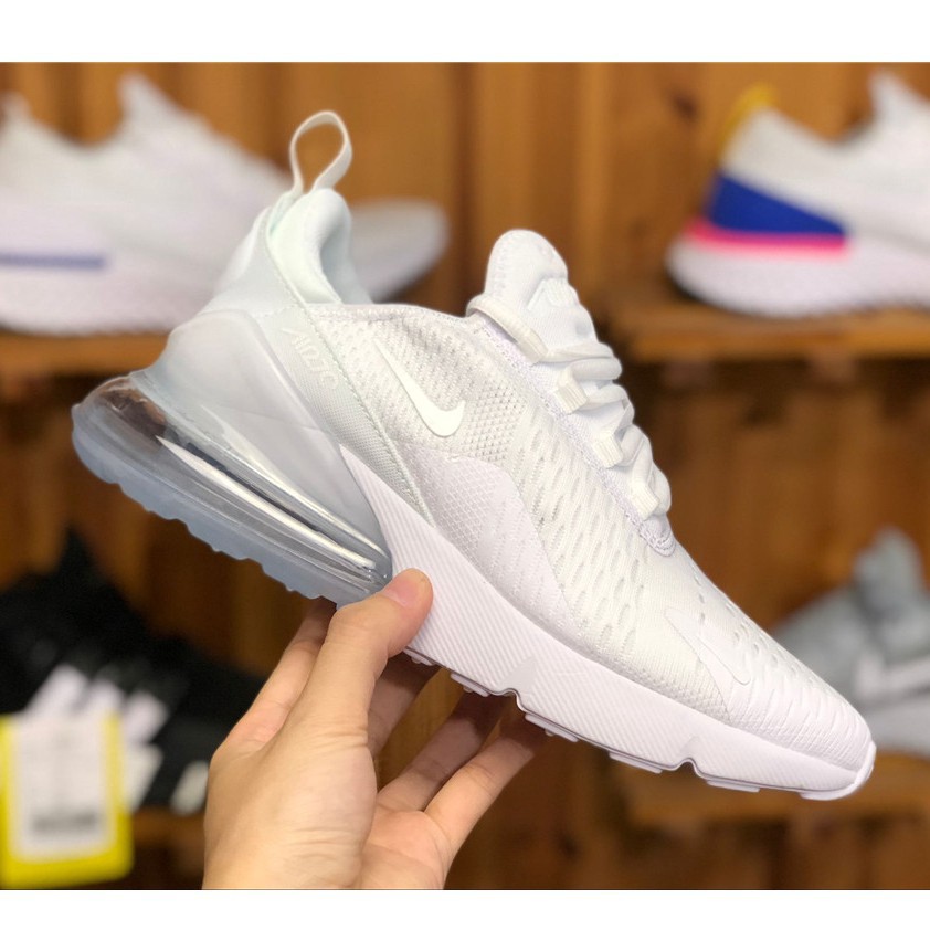 nike air max 270 flyknit women's white