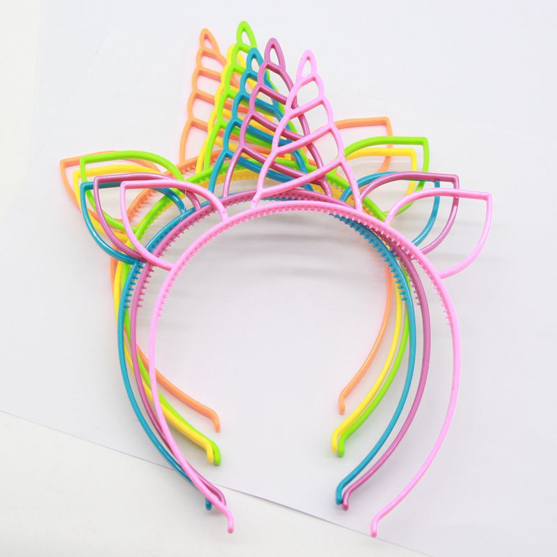 6pcs Unicorn Hair Band for Girl Birthday Party Decorations Favors Supplies Party Dress