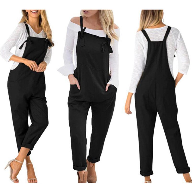 plus size jersey dungarees