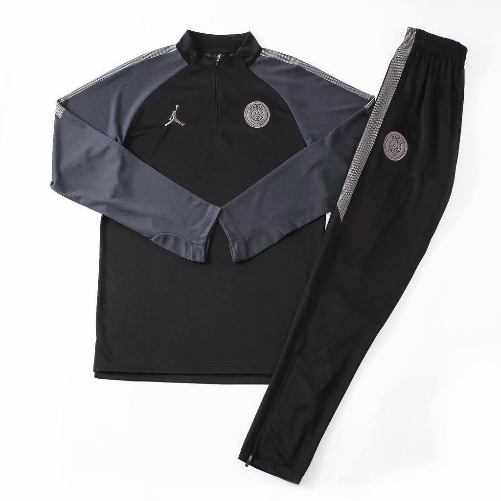 psg jordan jersey black mens
