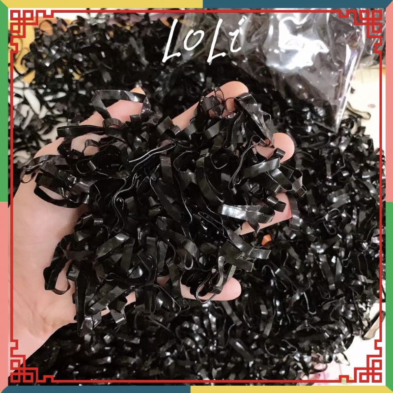 Thun Cột Tóc Đen Và Nhiều Màu Siêu Dai (50g - 100g)