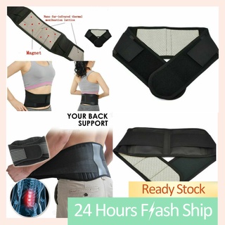Image of ☆fy☆Magnetic Neoprene Lower Back Support Belt Lumbar Brace Waist Posture Pain