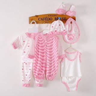 8pcs set newborn baby shower clothing gift set #1