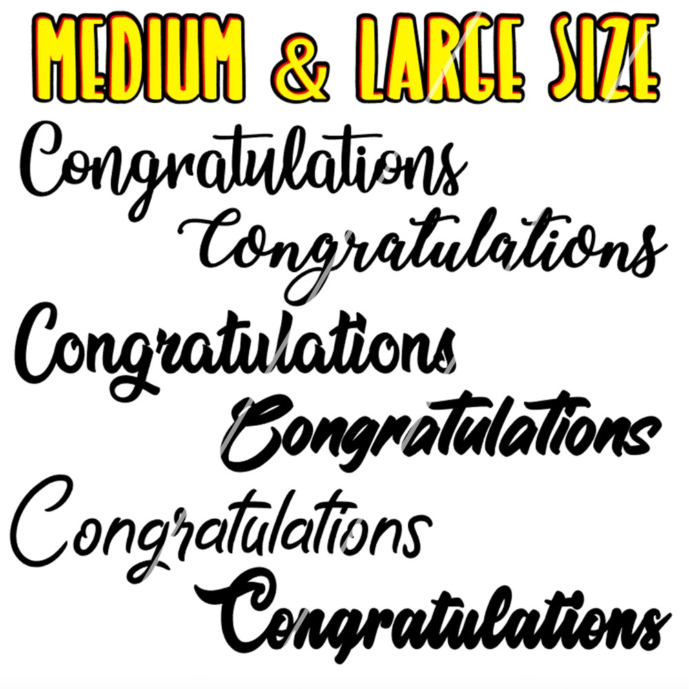 Shop Malaysia 1pc Congratulations Sticker C7 For Bubble Balloons Transparent Balloons Congratulations Shopee Singapore